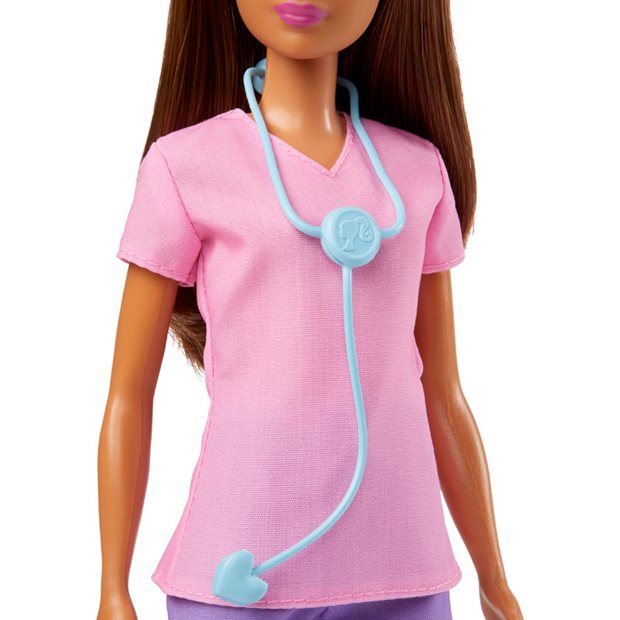 Barbie Επαγγέλματα You Can Be Anything Παιδίατρος - HBW99