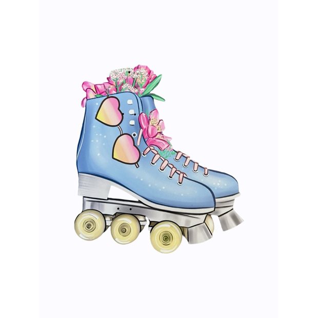 Χειροποίητη Παιδική Λαμπάδα Roller Girl - LT2024030