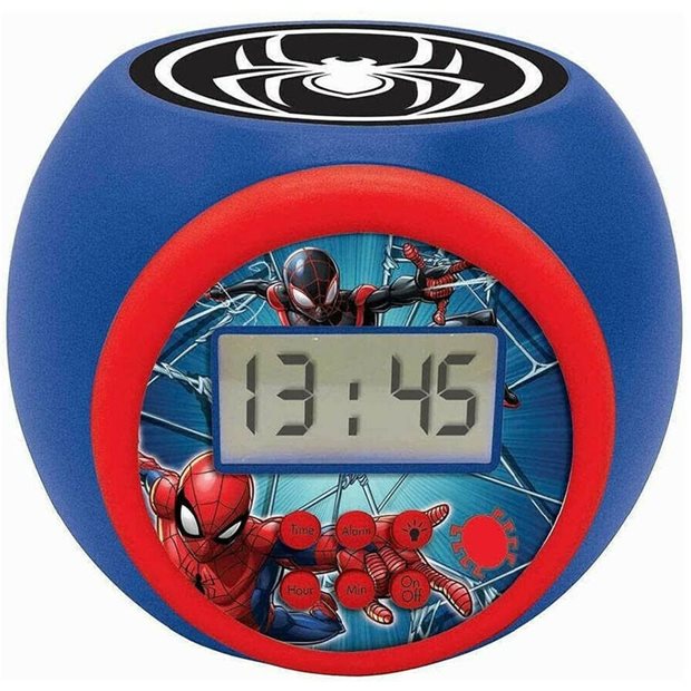 Ρολόι Ξυπνητήρι Spider-Man Με Χρονοδιακόπτη - RL977SP