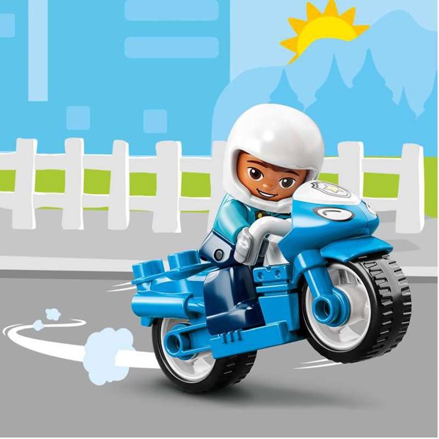 Lego Duplo Police Motorcycle - 10967