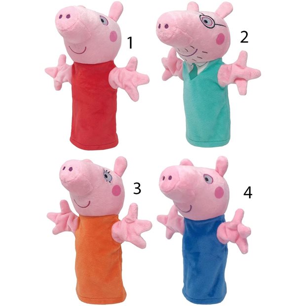 Λουτρινη Γαντοκουκλα Peppa Pig Σε 4 Σχέδια - PP028000