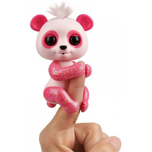 Παιχνιδολαμπαδα Fingelings Glitter Panda Ροζ Polly - 3560