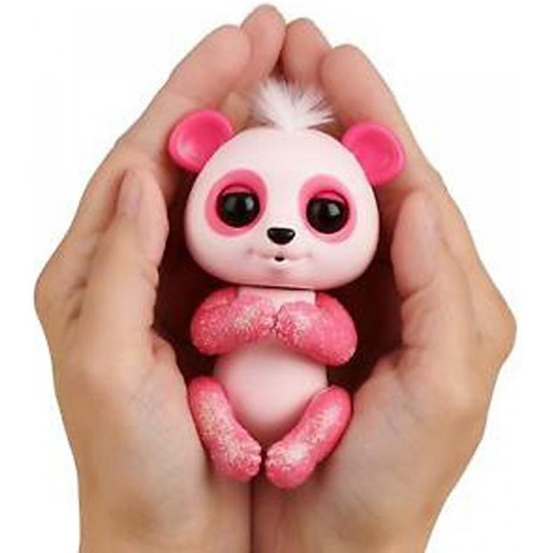 Παιχνιδολαμπαδα Fingelings Glitter Panda Ροζ Polly - 3560