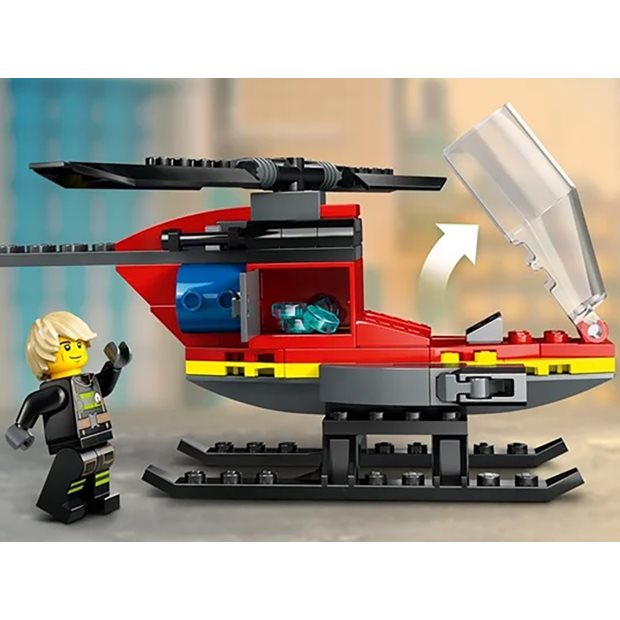 LEGO® City - Fire Rescue Helicopter - 60411