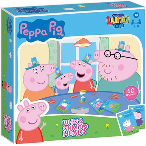 Επιτραπέζιο Ποιος Είναι Στο Κεφάλι Peppa Pig - 000482778
