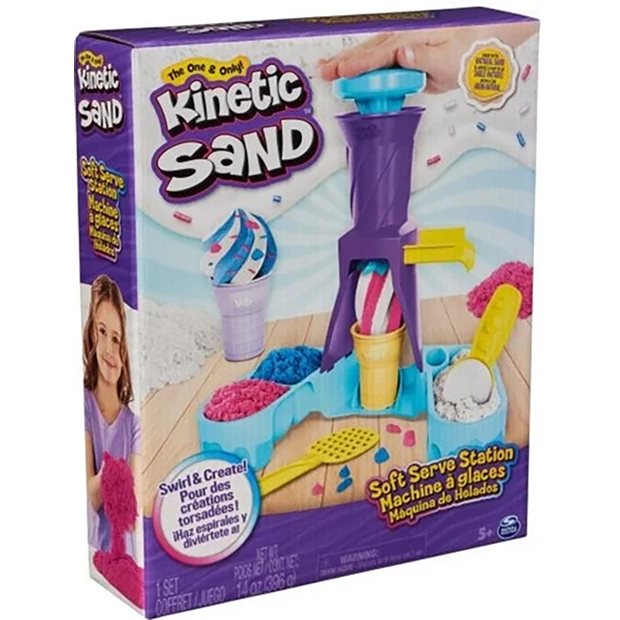 Kinetic Sand Χρωματιστό Παγωτατζίδικο - 6068385