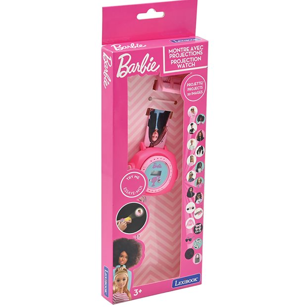 Ψηφιακό Ρολόι Προτζέκτορας Barbie Με 20 Εικόνες - 25.DMW050BB