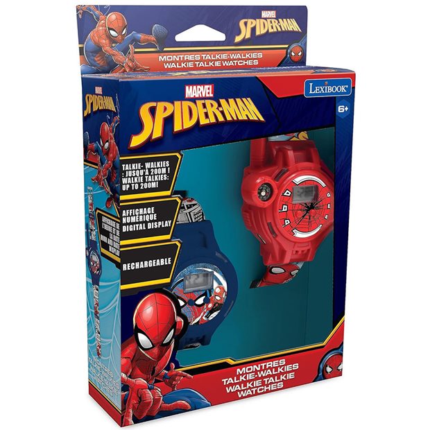 Ψηφιακά Ρολόγια Walkie Talkies Spiderman - 25.DMWTW1SP