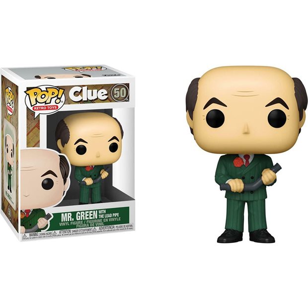 Clue - Mr Green With Lead Pipe #50 | Funko Pop! - 061192