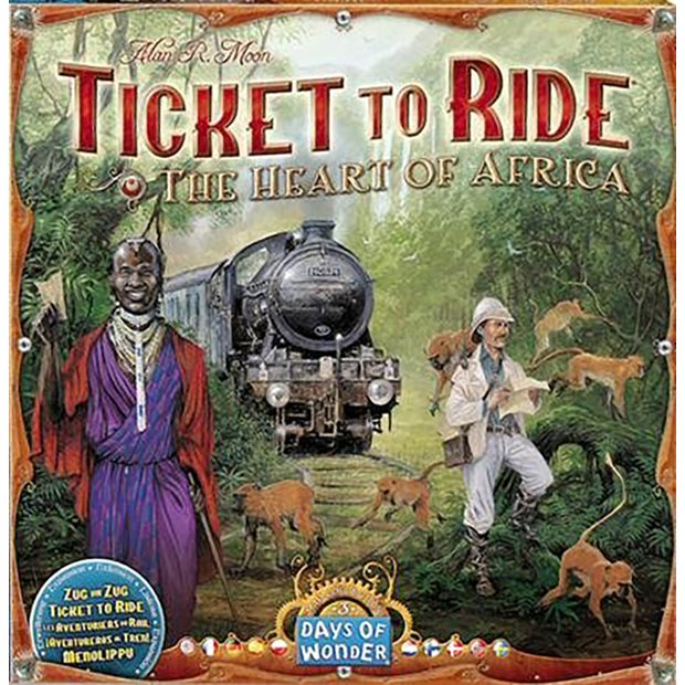 Επιτραπέζιο Ticket To Ride The Heart Of Africa - DOW720117