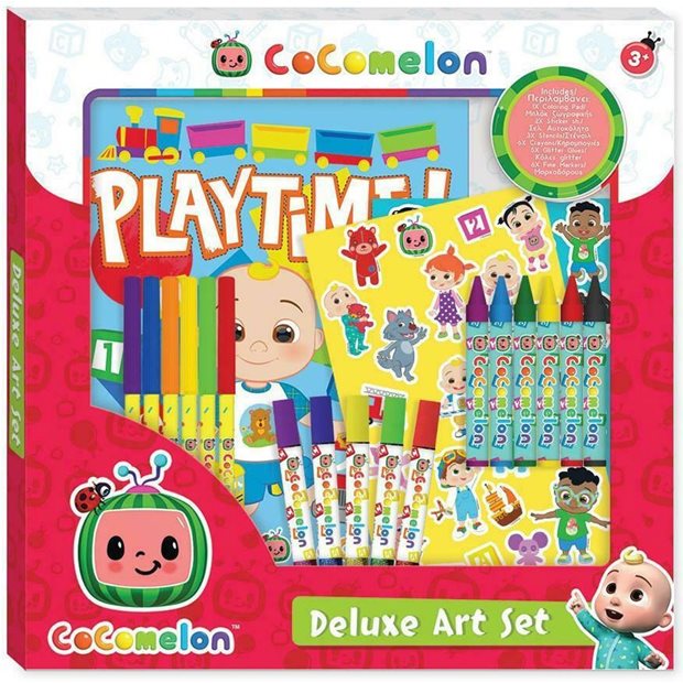 Παιδικο Σετ Χρωματισμου Deluxe Cocomelon - 000403002