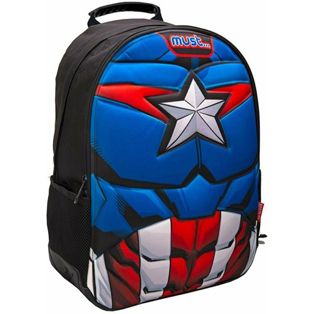 Παιδικο Σακιδιο Πλατης Δημοτικου Avengers Captain America - 500981