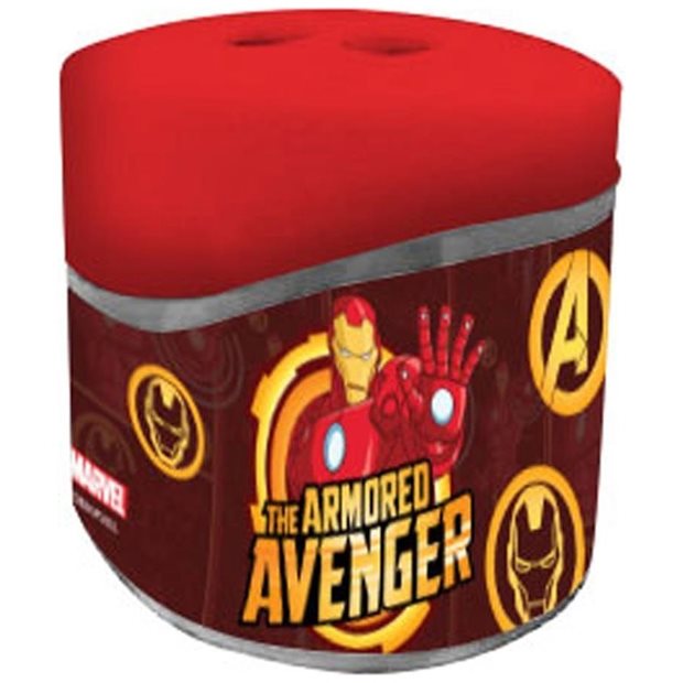 Σχολικη Ξυστρα Βαρελακι Avengers Κοκκινη - 000506046