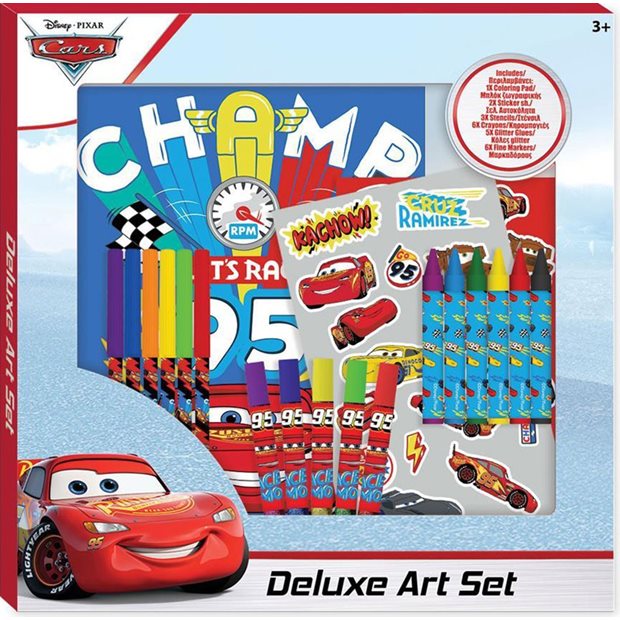 Σετ Χρωματισμου Deluxe Disney Pixar Cars - 000563035