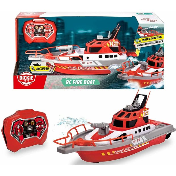 Τηλεκατευθυνομενο Σκαφος Fire Boat Dickie Toys - 201107000