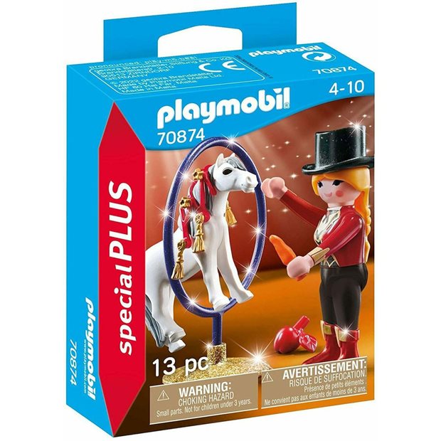 Playmobil City Life Προπόνηση Πόνυ Σε Τσίρκο - 70874