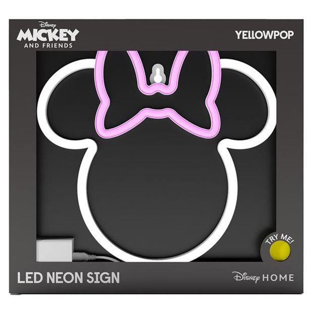 Λάμπα Neon LED Disney Minnie Ears | YellowPop - YPDI-MIN-MIN