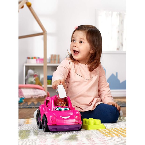 Mega Bloks Catie Convertible Pink Car - GXX10