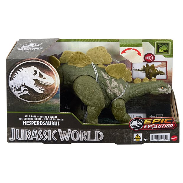Mattel Jurassic World Νέοι Δεινόσαυροι Με Κινούμενα Μέλη Hesperosaurus - HTK69