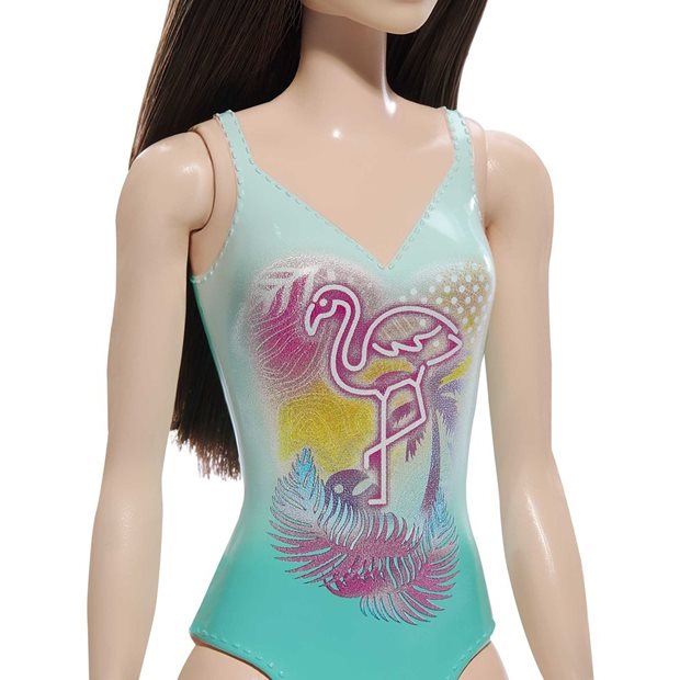 Barbie Beach Water Play με Τυρκουάζ Μαγιώ - HPV22