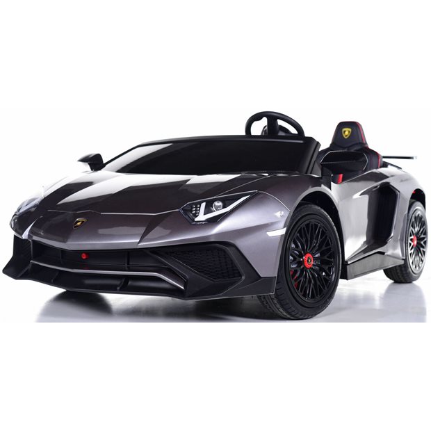 Ηλεκτροκίνητο Αυτοκίνητο Lamborghini Aventador SV Original License 24V - Γκρι | Skorpion Wheels - 52490251