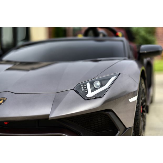 Ηλεκτροκίνητο Αυτοκίνητο Lamborghini Aventador SV Original License 24V - Γκρι | Skorpion Wheels - 52490251