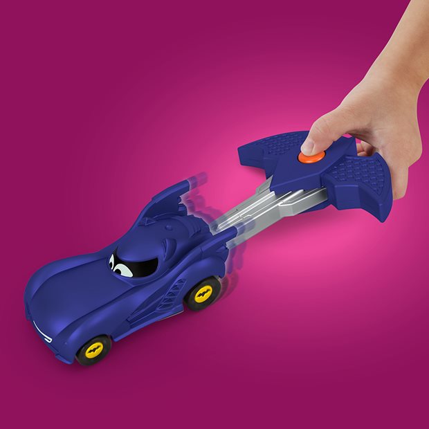 Batwheels Όχημα Με Αξεσουάρ Bam The Batmobile - HRJ54