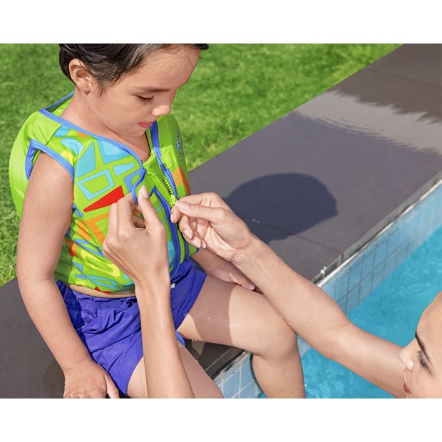 Σωσίβιο Γιλέκο Swim Safe ABC S/M 2 Σχεδια Bestway - 32176