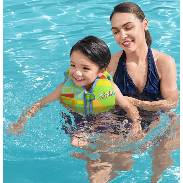 Σωσίβιο Γιλέκο Swim Safe ABC S/M 2 Σχεδια Bestway - 32176