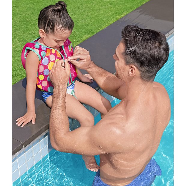 Σωσίβιο Γιλέκο Swim Safe ABC S/M 2 Σχεδια Bestway - 32176