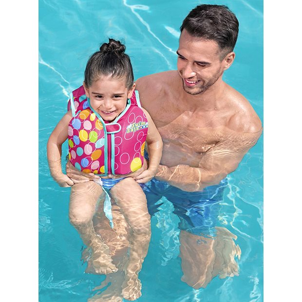 Σωσίβιο Γιλέκο Swim Safe ABC S/M 2 Σχεδια Bestway - 32176