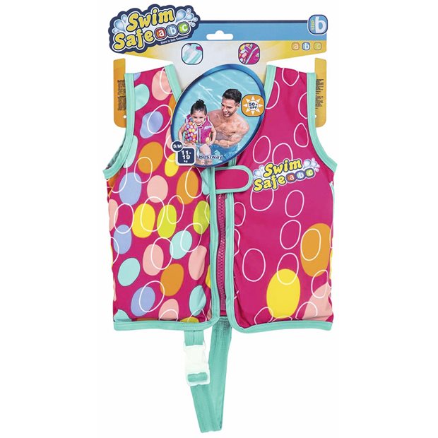 Σωσίβιο Γιλέκο Swim Safe ABC S/M 2 Σχεδια Bestway - 32176