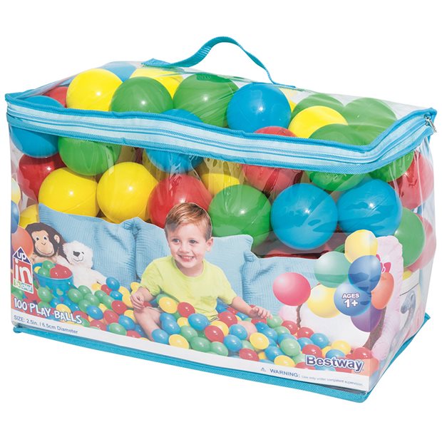 Πολύχρωμα Μπαλάκια Splash & Play 100Τμχ - 52027
