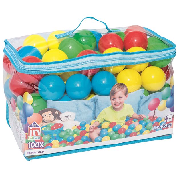 Πολύχρωμα Μπαλάκια Splash & Play 100Τμχ - 52027