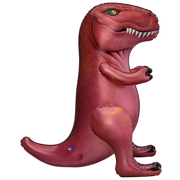 Φουσκωτός Δεινόσαυρος Με Ψεκαστήρα Νερού Κόκκινος - 52294