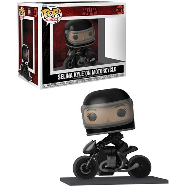 The Batman - Selina Kyle On Motorcycle #281 | Pop! Ride's - 071542