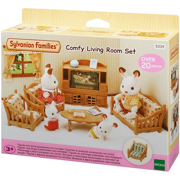 Sylvanian Families Comfy Living Room Set - 5339