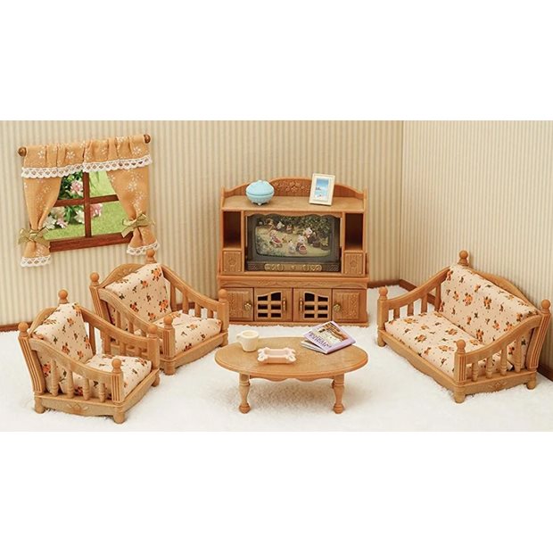 Sylvanian Families Comfy Living Room Set - 5339