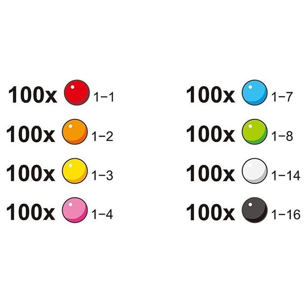 Aquabeads Refill Solid Bead Pack - 31517