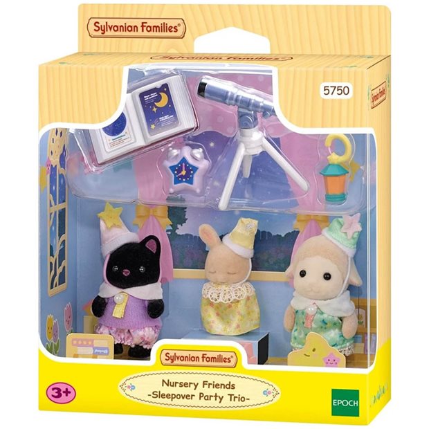 Sylvanian Families Nursery Friends Sleepover Party Trio - 5750