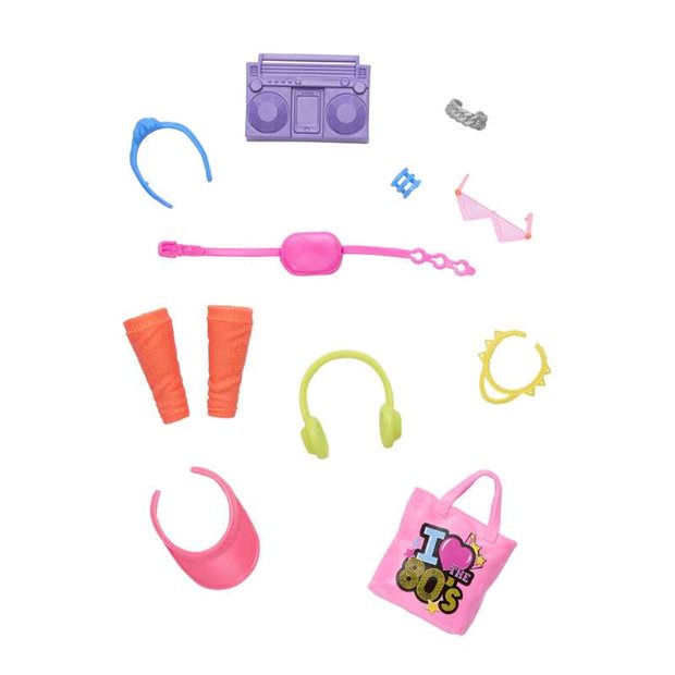 Barbie Αξεσουάρ Μόδας I Love The 80s - HWV74
