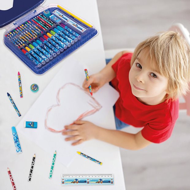 Σετ Ζωγραφικής Art Case Sonic The Hedgehog | As - 1023-66231