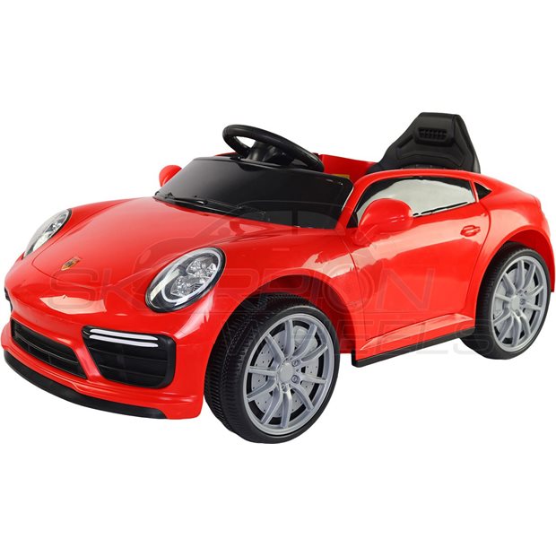 Ηλεκτροκίνητο Αυτοκίνητο Porsche 911 Style 6V - Κόκκινο | Skorpion Wheels - 5240911