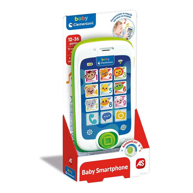 Baby Clementoni Βρεφικό Εκπαιδευτικό Το Πρώτο Μου Smartphone | 1000-63722