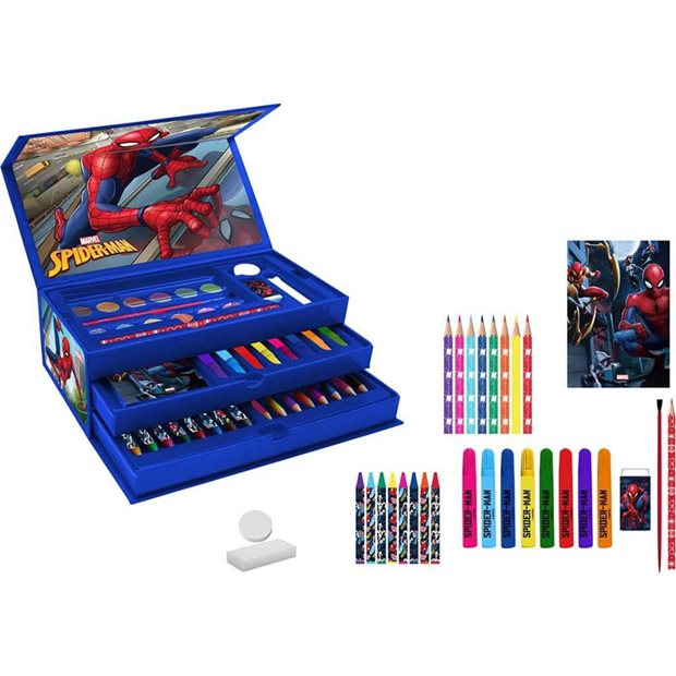 Βαλιτσάκι Ζωγραφικής Spider-Man 2024 - 000508386