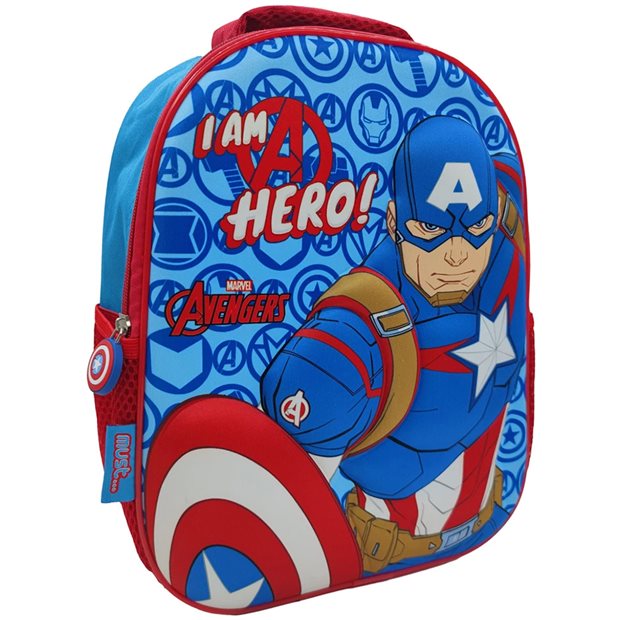 Σακίδιο Πλάτης Νηπίου Avengers I am A Hero 2024 - 000506232