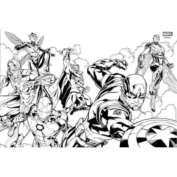 Μπλοκ Ζωγραφικής Avengers - 000506250
