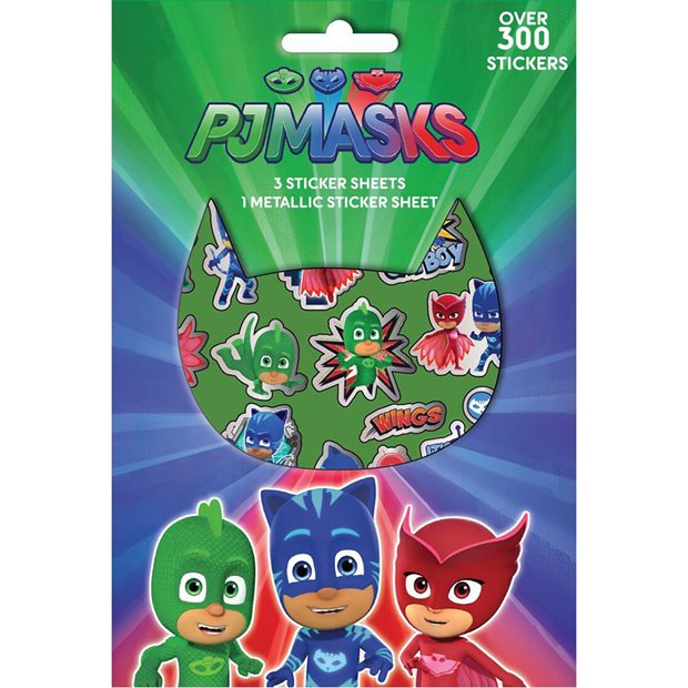 Μπλοκ Με Αυτοκόλλητα Pj Masks 300Τμχ - 000484105