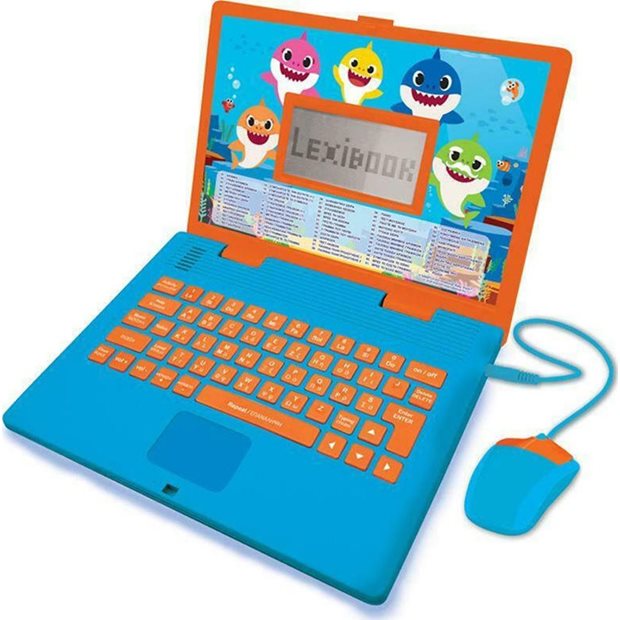 Lexibook Εκπαιδευτικο Διγλωσσο Laptop Baby Shark - JC598BSi8