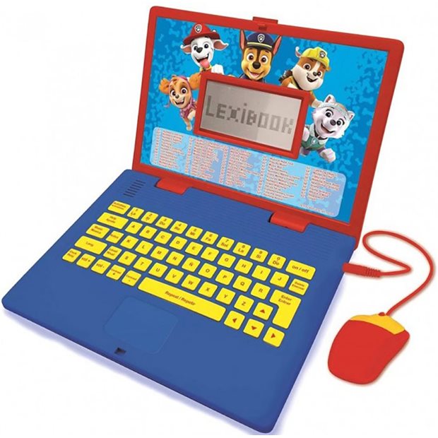 Lexibook Εκπαιδευτικο Διγλωσσο Laptop Paw Patrol - JC598PAi8
